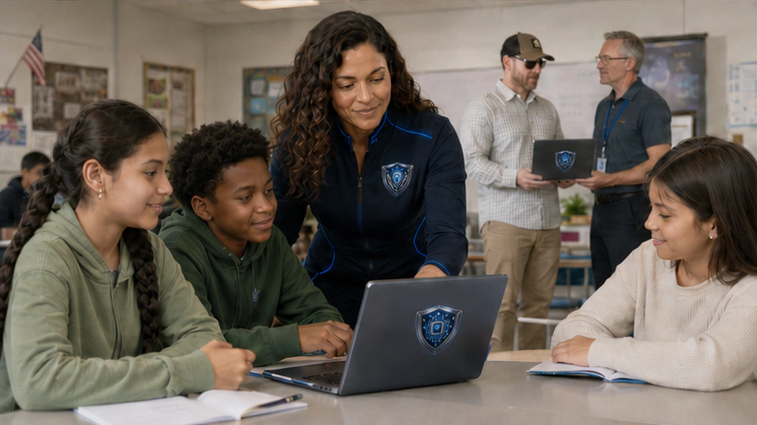 Vellunox Guardian helping students and educators