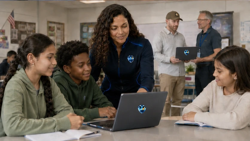 Vellunox Guardian helping students and educators