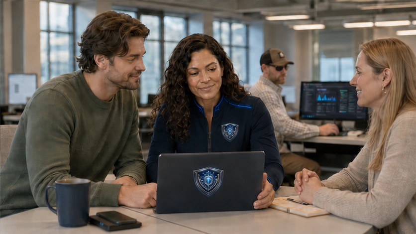 Vellunox Guardian supporting a business technology team