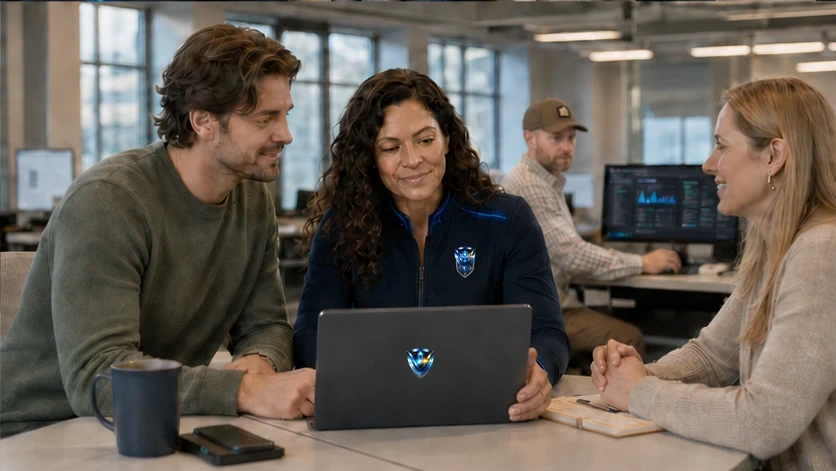 Vellunox Guardian supporting a business technology team